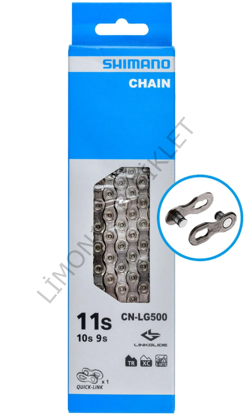 Shimano CN-LG500 zincir 9/10/11 Vites