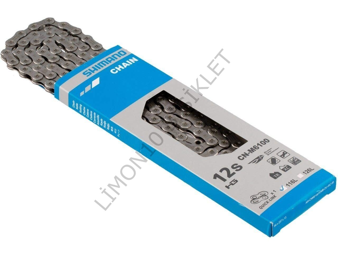 Shimano Deore Zincir CN-M6100 12 Vites 116L