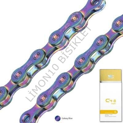 KMC TEC Zincir CT-8 6/7/8 Vites Rainbow 116 Bakla
