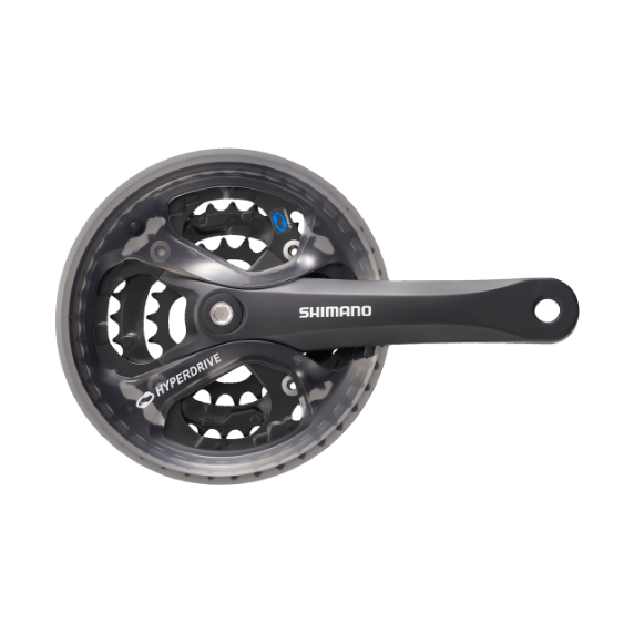 SHIMANO Aynakol FC-M361 8/7 vites 175,0 mm 48-38-28D Siyah