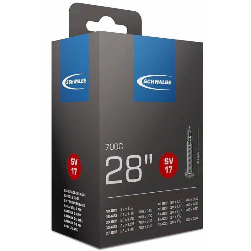 Schwalbe Sv17 40Mm 28'' İnce Sibop İç Lastik
