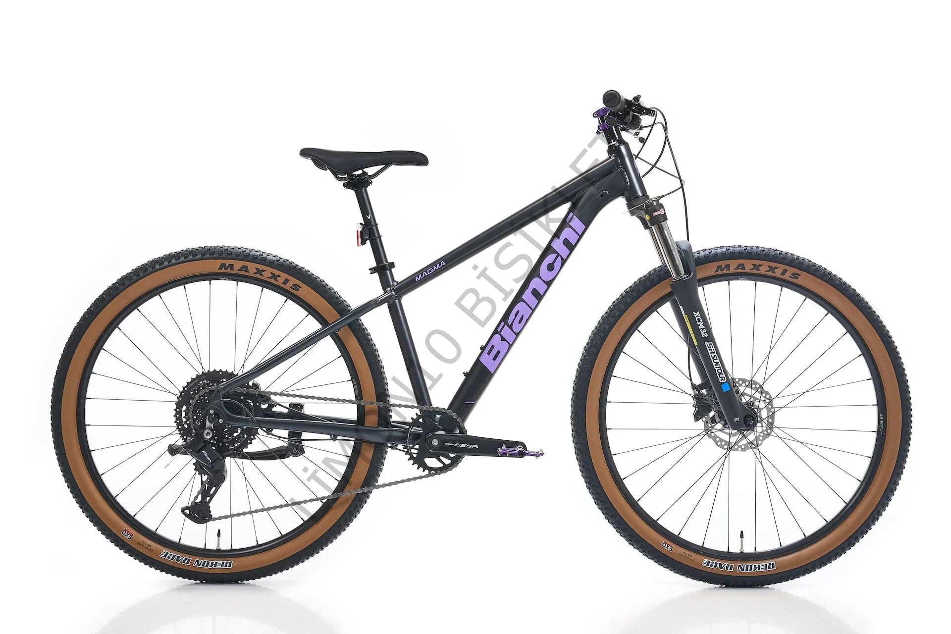27.5 Bianchi Magma 27.X Essa 8v H.Disk Fren Dağ Bisikleti 38cm - Siyah-Mor