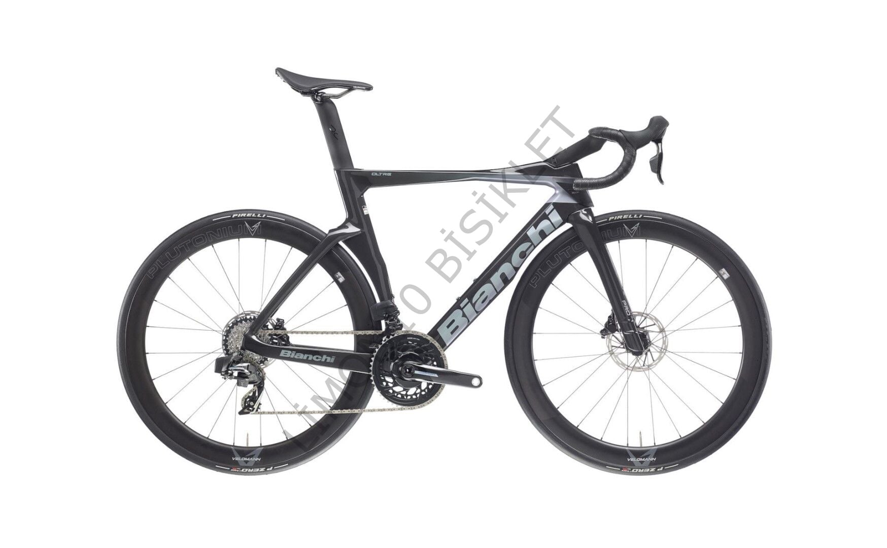 Bianchi OLTRE PRO - Shimano Ultegra DI2 12V - Ultegra C60 Siyah Celeste (55cm)