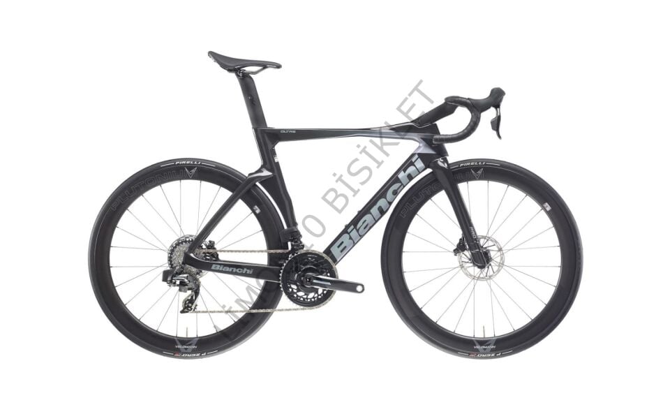 Bianchi OLTRE PRO - Shimano Ultegra DI2 12V - Ultegra C60 Siyah Celeste (55cm)