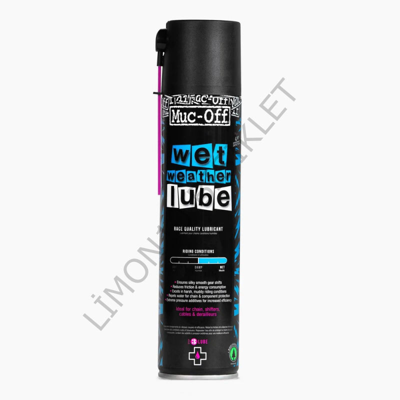 Muc-Off Wet Weather Spray Zincir Yağı 400ML