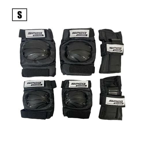 Dizlik-Dirseklik Seti - Siyah, S, SP-004, SPEQ