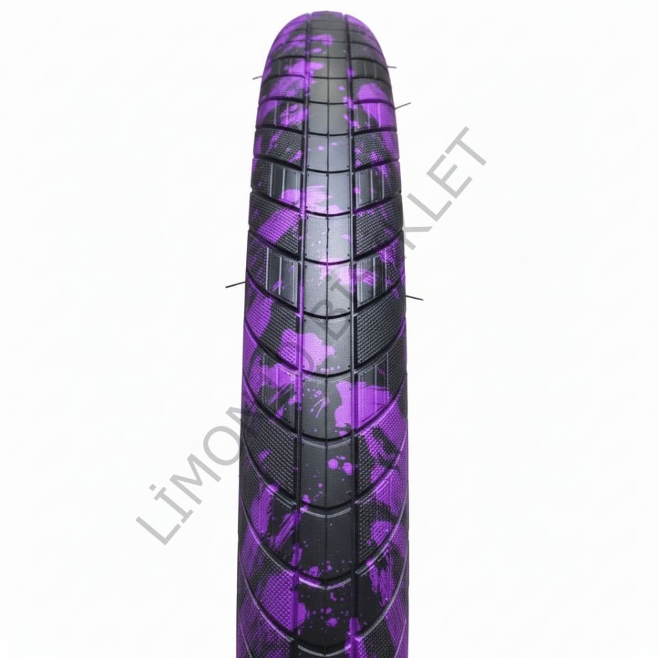 Asistan Drox DJ26M 27.5X2.40 Dış Lastik SİYAH-MOR