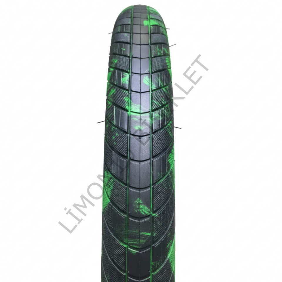 Asistan Drox DJ26M 27.5X2.40 Dış Lastik SİYAH-YEŞİL