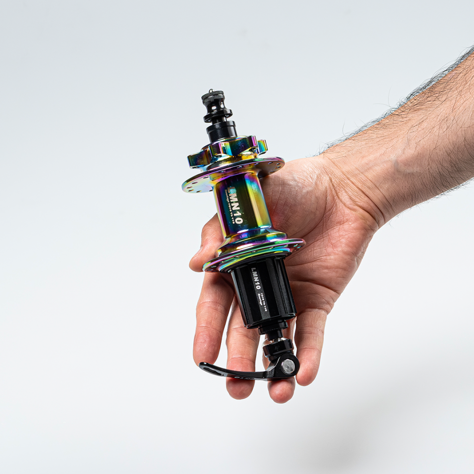 Rainbow Sesli Göbek Ön-Arka  Set LMN10 32 Delik QR-Sokma Mil