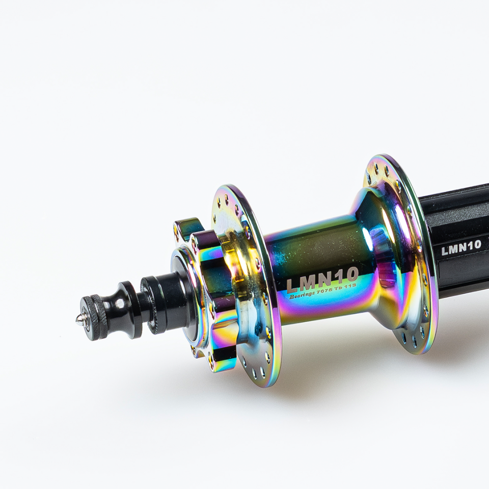 Rainbow Sesli Göbek Ön-Arka  Set LMN10 32 Delik QR-Sokma Mil