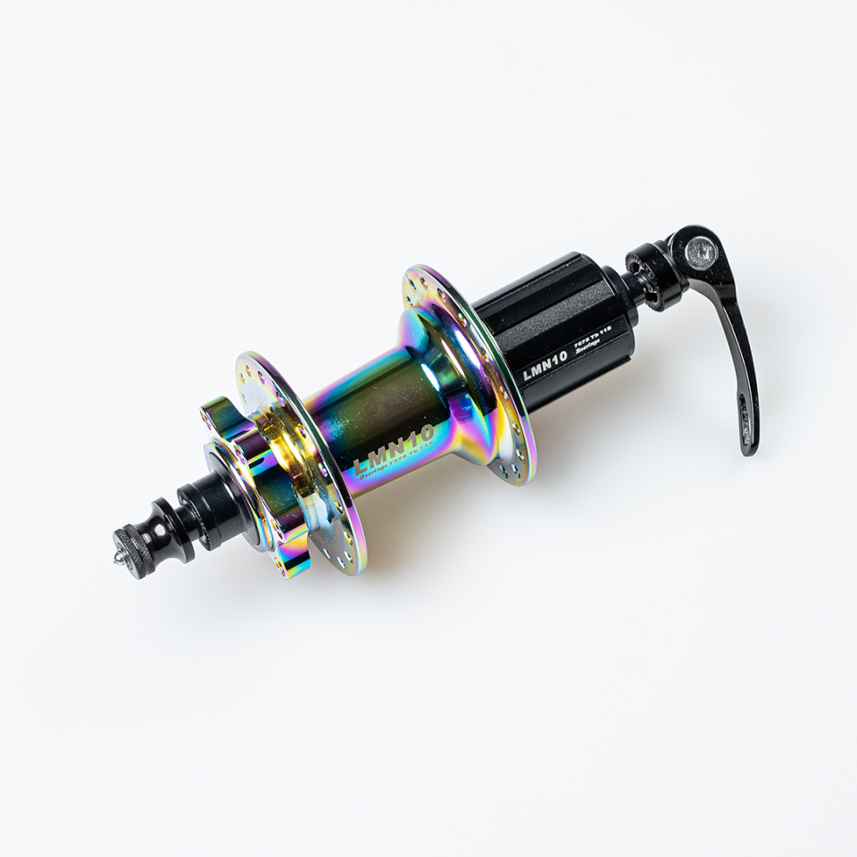 Rainbow Sesli Göbek Ön-Arka  Set LMN10 32 Delik QR-Sokma Mil