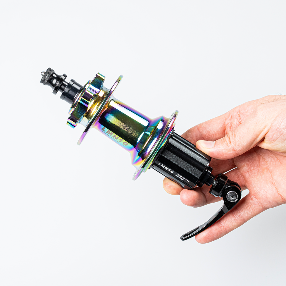 Rainbow Sesli Göbek Ön-Arka  Set LMN10 32 Delik QR-Sokma Mil