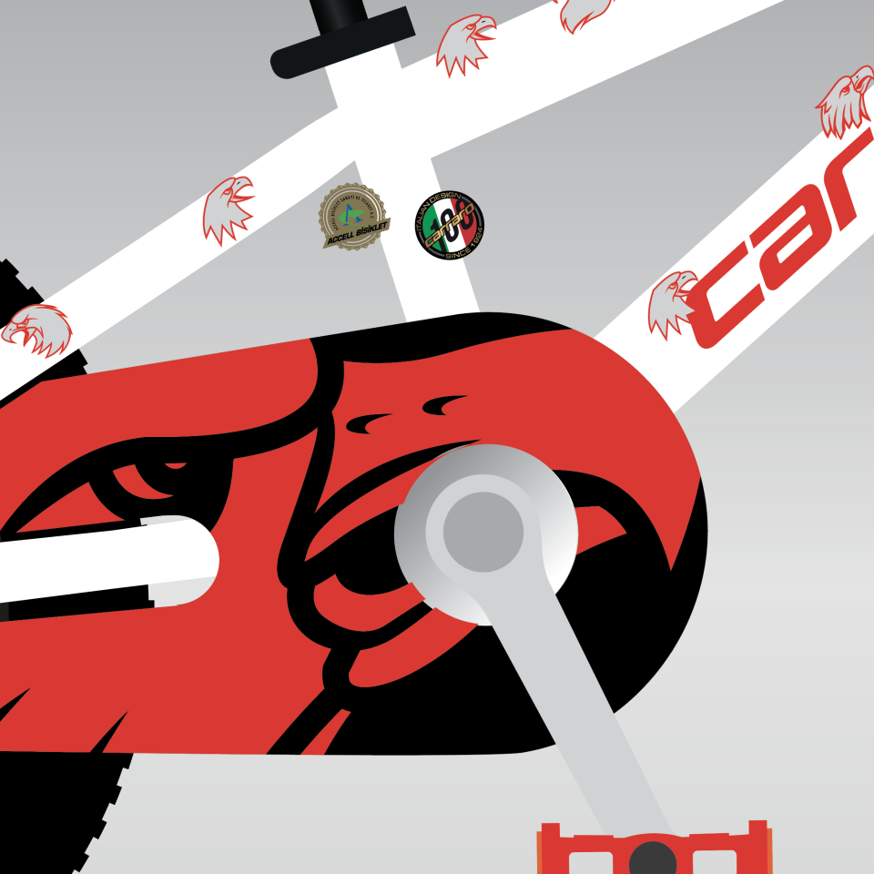 RED EAGLE 16 16 JANT  1-V VB KIRMIZI-GRİ-GÜMÜŞ