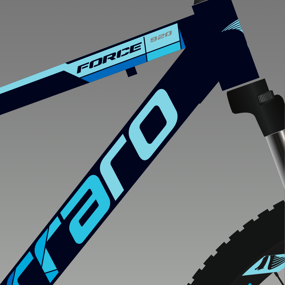 FORCE 720 27.5 Jant'' 21-V HİDROLİK DİSK (MAT MAVİ )