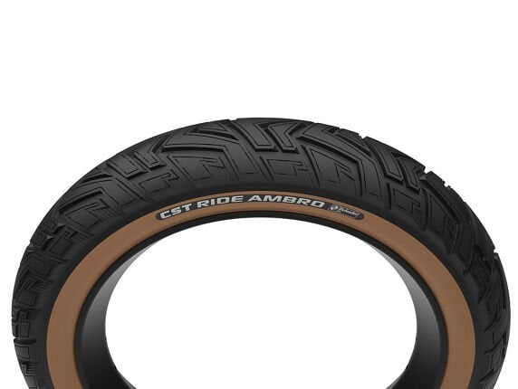Cst Ride Ambro 20x4.00 Defender Mix Zırhlı Fat E-Bike Dış Lastik Amber Yanaklı