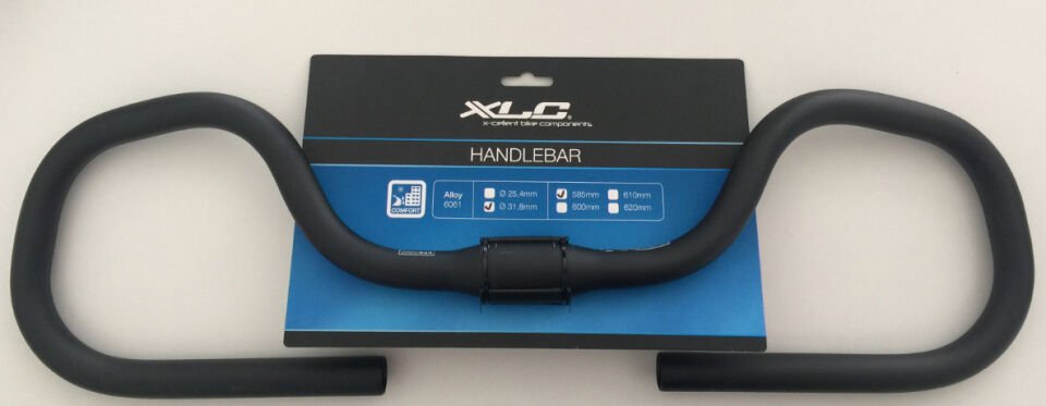 Xlc HB-C05 31.8x585mm Kelebek Gidon Mat Siyah XLC Gidon Grubu 990