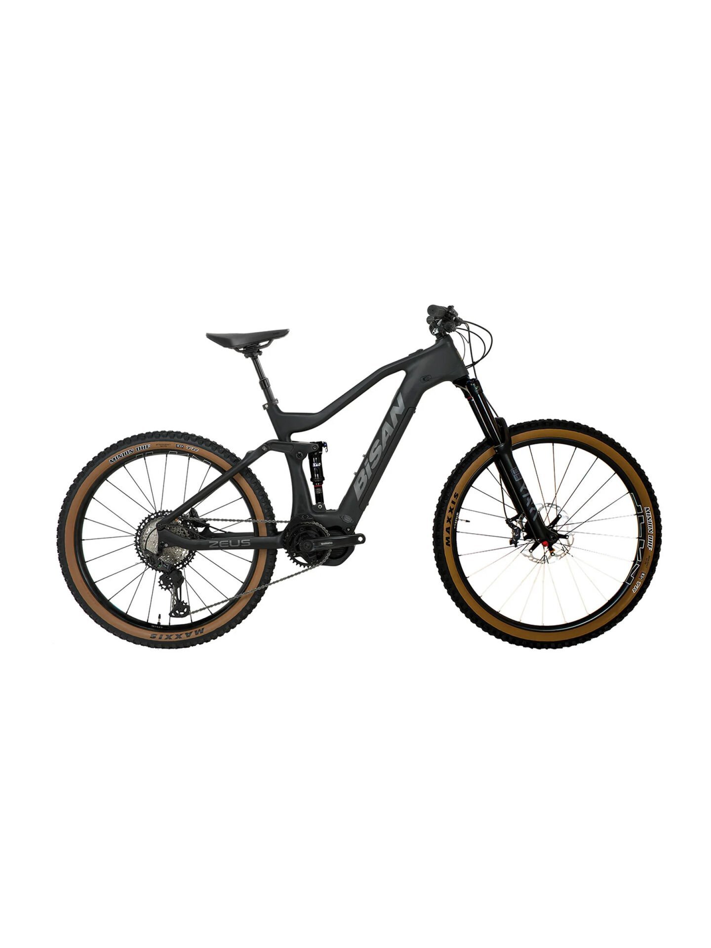 BİSAN ZEUS XT SET KARBON EP8 E-BİKE 43 CM Parlak Siyah (2026)