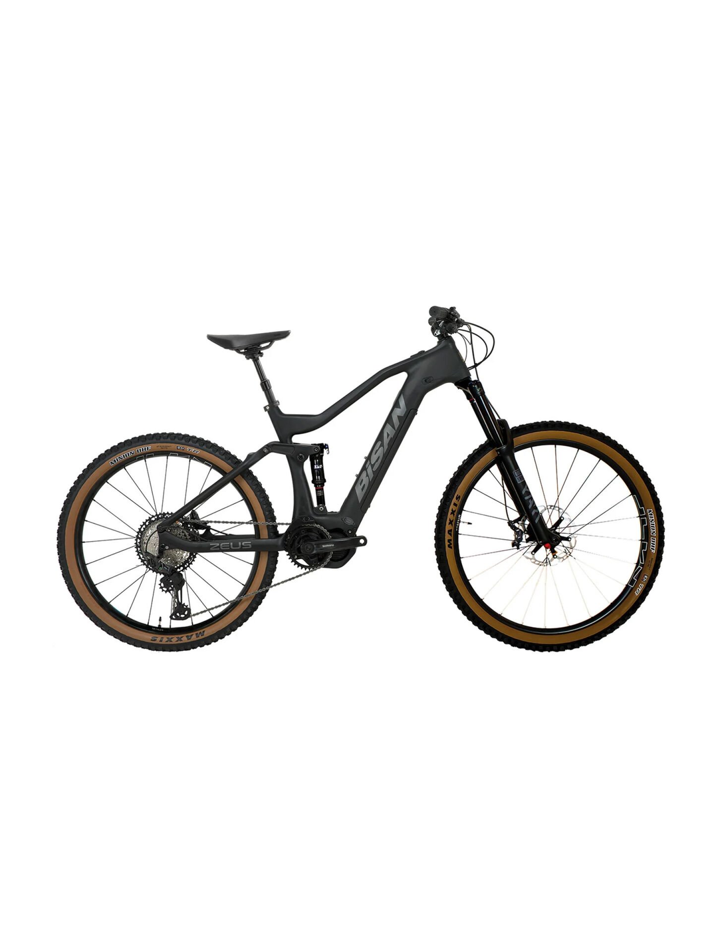 BİSAN ZEUS XT SET KARBON EP8 E-BİKE 43 CM Parlak Siyah (2026)