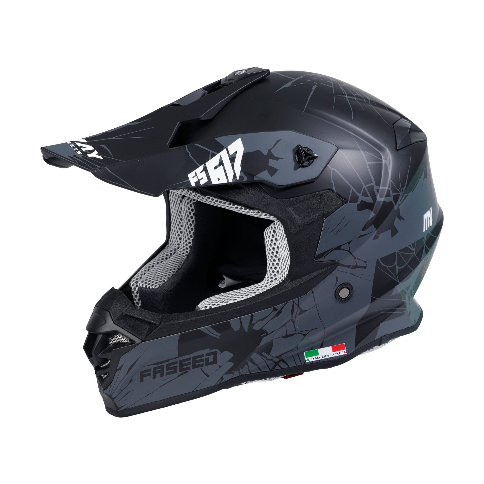 Sway - FS-617 Meteor Cross Kask TEX Kask 990 TL Üzeri Kargo Ücretsiz
