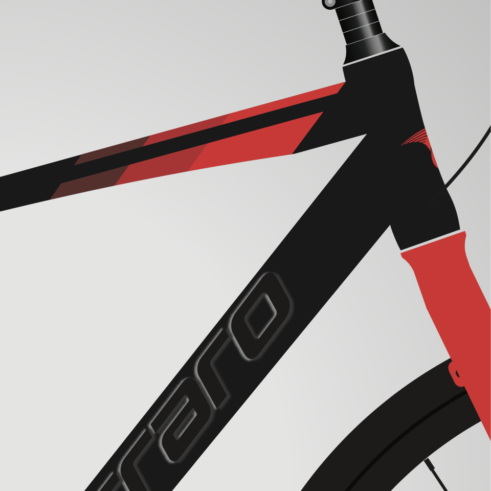 SPORTIVE 328C 28'' 18-V HD SİYAH-KIRMIZI