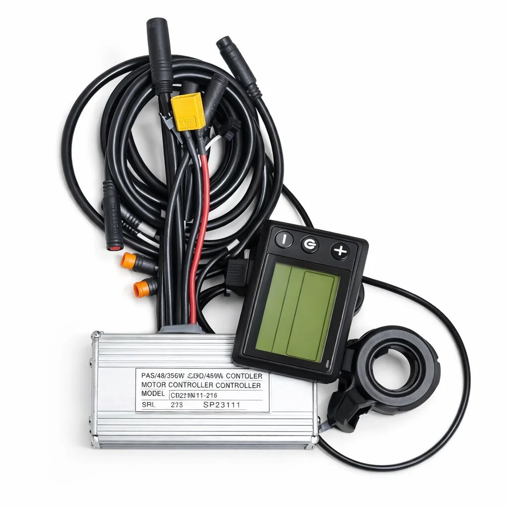 E-Bike Beyin Seti LCD Ekranlı 48V 350W