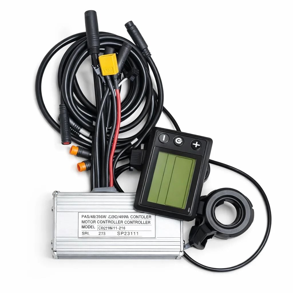 E-Bike Beyin Seti LCD Ekranlı 48V 350W