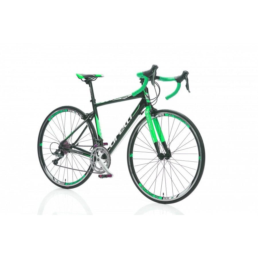 CORELLİ RC100 SİYAH YEŞİL 52-54 CM