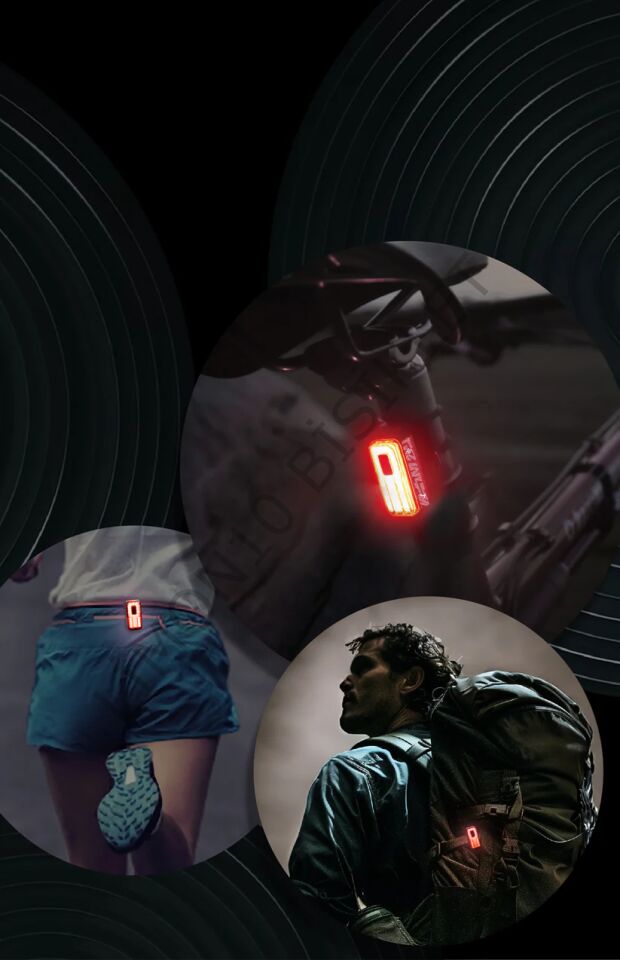 Moon Helix Sense 150 Lümen Arka Aydınlatma