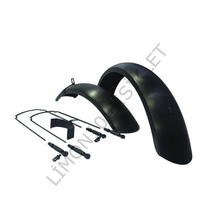 Çamurluk E-FAT, 20 x 4.00-İtalyan-Siyah