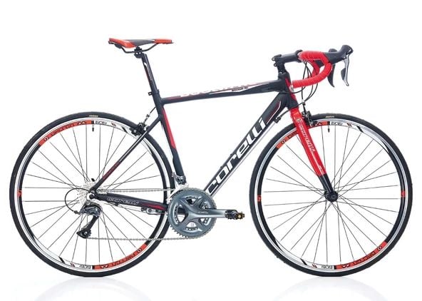 CORELLİ RC100 SİYAH KIRMIZI 52-CM