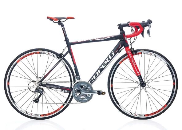 CORELLİ RC100 SİYAH KIRMIZI 52-CM