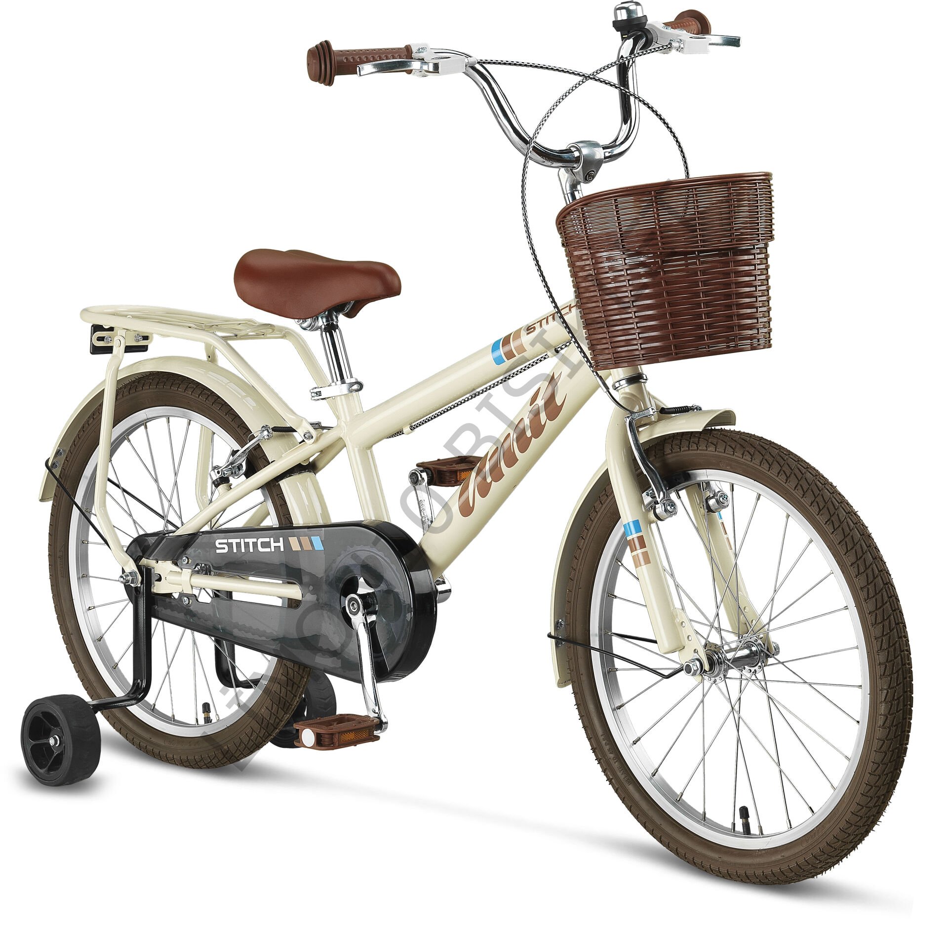 STITCH 20 JANT ÇOCUK BİSİKLETİ BEJ