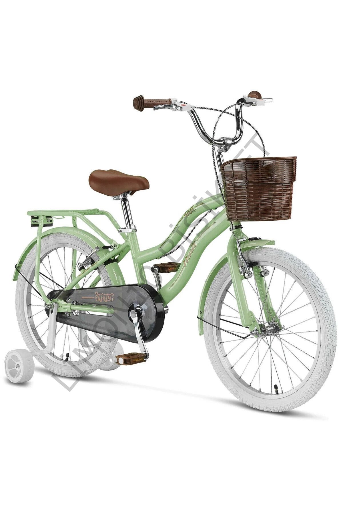 STITCH 20 JANT ÇOCUK BİSİKLETİ MİN YEŞİLİ