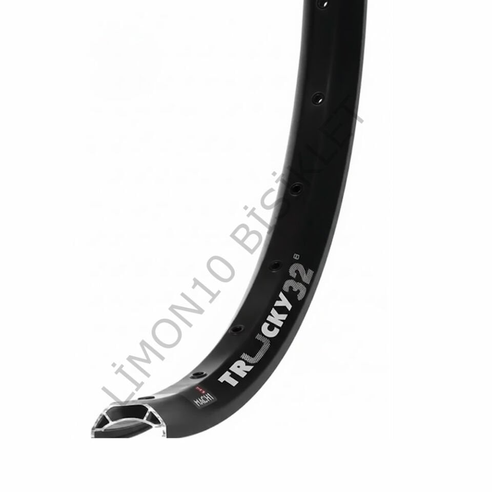 27.5 TRUCKY 32, 32 Delik, Siyah, Disk, Yüzüklü  Mach1 Jant Çemberi