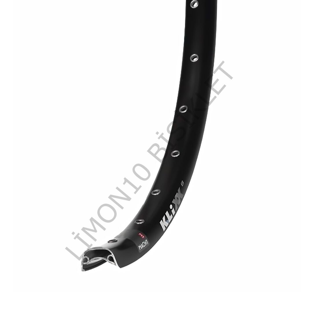 27.5 Klixx , 32 Delik, Siyah, Disk, Yüzüklü Mach1 Jant Çemberi