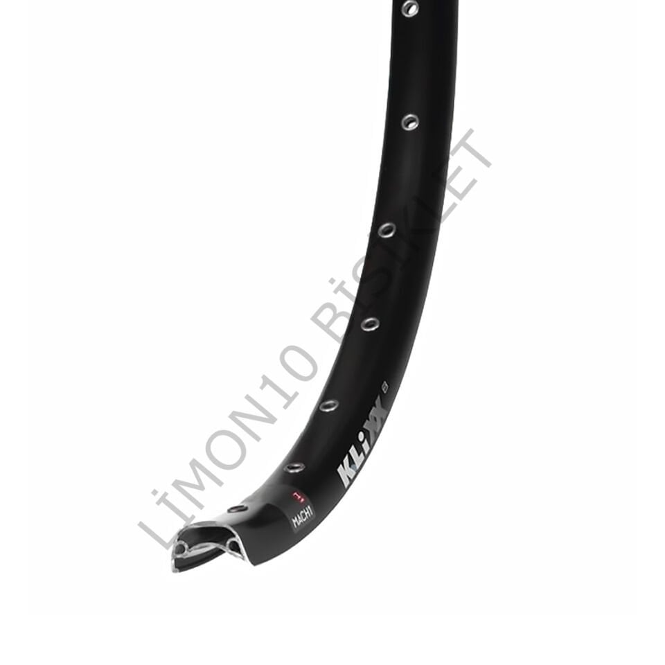 27.5 Klixx , 32 Delik, Siyah, Disk, Yüzüklü Mach1 Jant Çemberi