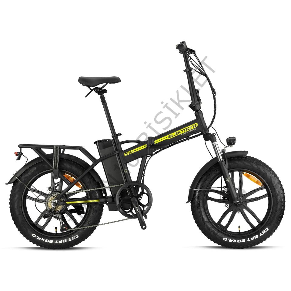 Elektrone ZUMA Hidrolik Disk Fren Katlanır E- Bİke M.Siyah-Sarı