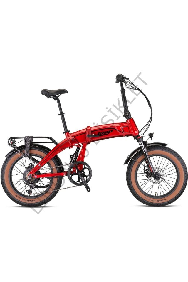 Loop Armour 20 Jant Katlanır E-Bike Kırmızı Siyah