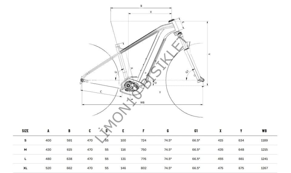 Bianchi T-Tronik X 9.1 Bosch 10v H.Disk Fren E-Mtb Bisiklet 29 Jant