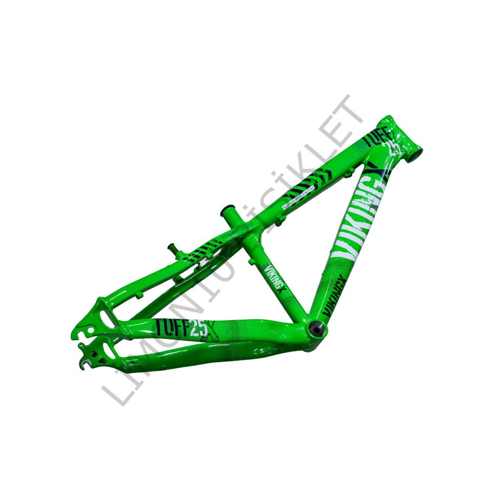 VikingX Tuff X-25 Dirt Jump Aliminyum Kadro Yeşil