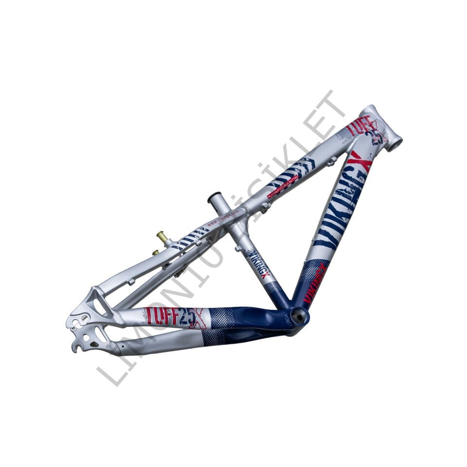 VikingX Tuff X-25 Dirt Jump Aliminyum Kadro Mavi-Gümüş