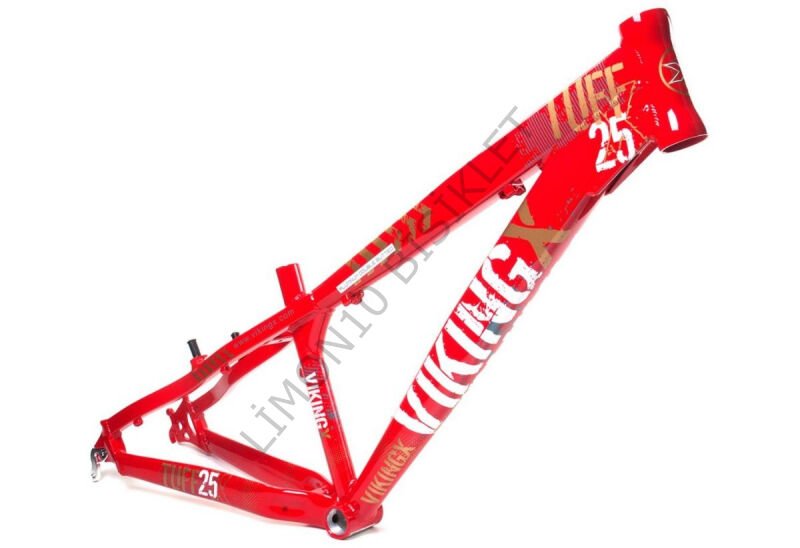 VikingX Tuff X-25 Dirt Jump Aliminyum Kadro Kırmızı