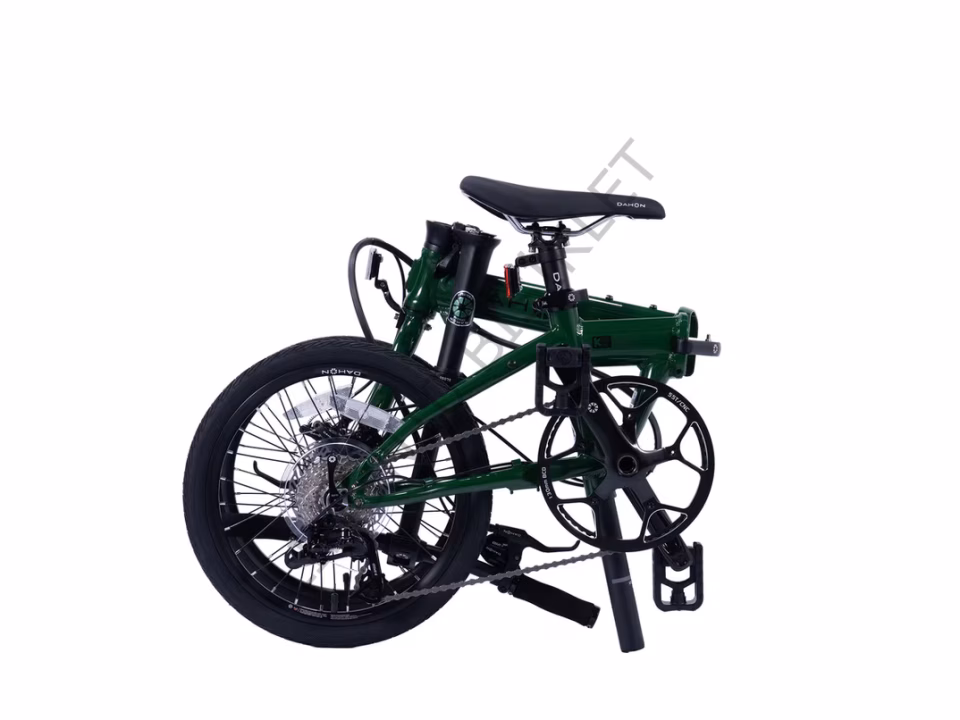 Dahon 2026 K9 16 Jant Katlanır Bisiklet Yeşil