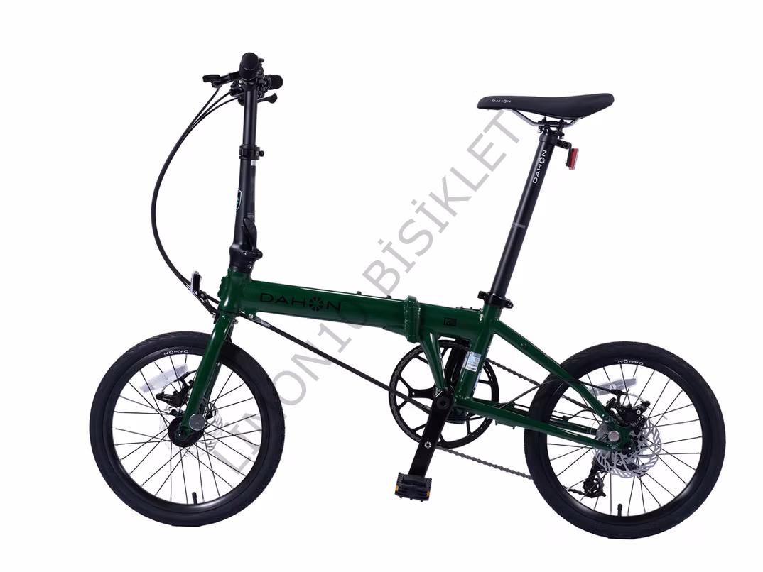 Dahon 2026 K9 16 Jant Katlanır Bisiklet Yeşil
