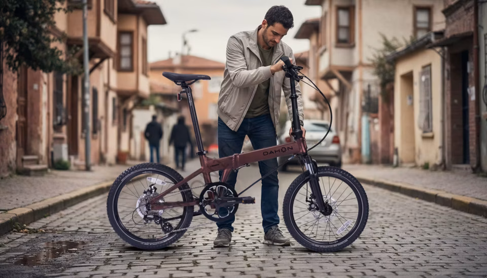Dahon 2026 Launch EX 20 Jant Katlanır Bisiklet Kahverengi