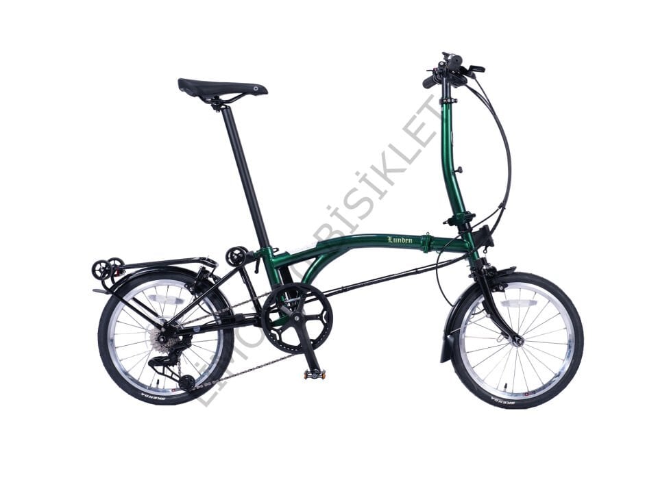Dahon 2026 Lunden 16 Jant Katlanır Bisiklet Yeşil