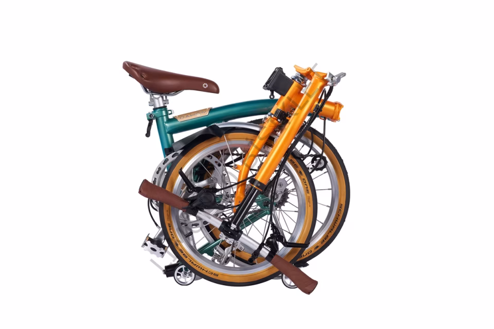 Dahon 2026 Lunden 16 Jant Katlanır Bisiklet Turuncu-Mavi