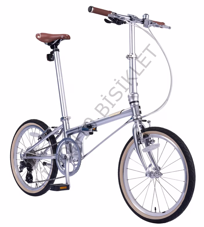 Dahon 2026 Boardwalk D8 20 Jant Katlanır Bisiklet GÜMÜŞ