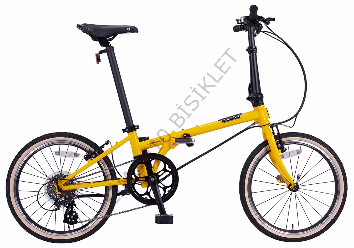 Dahon 2026 Boardwalk D8 20 Jant Katlanır Bisiklet SARI
