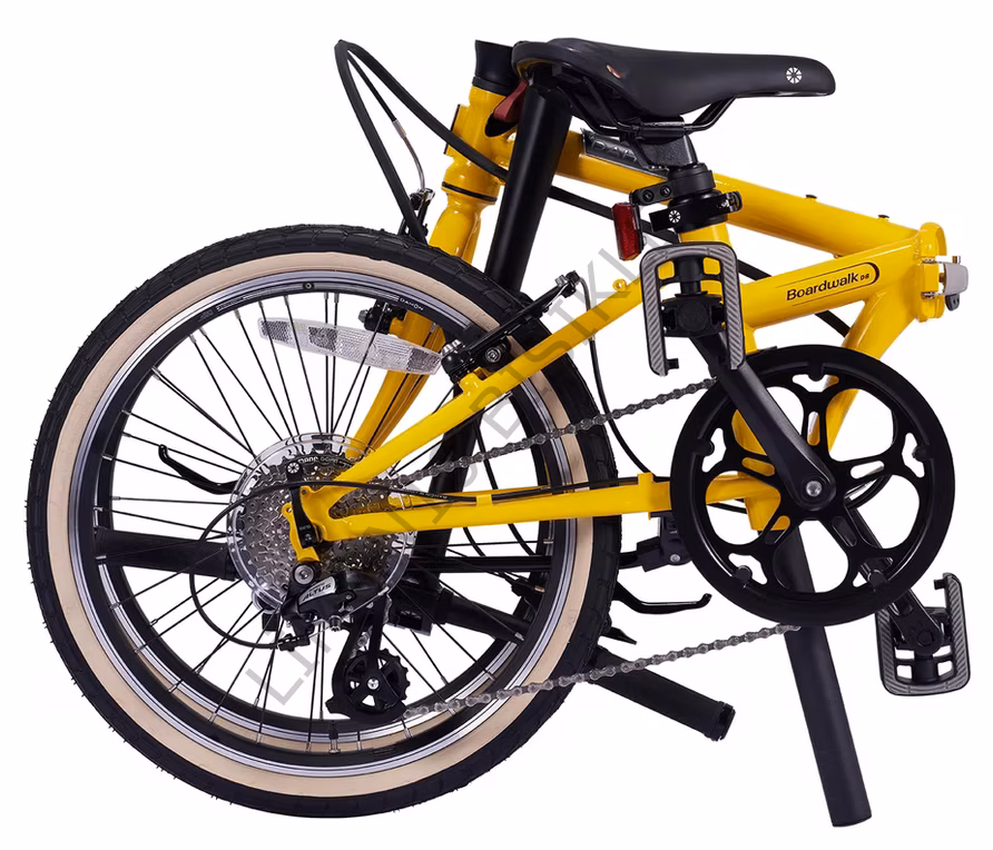 Dahon 2026 Boardwalk D8 20 Jant Katlanır Bisiklet SARI